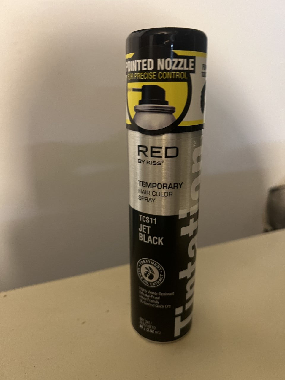 Red by Kiss Tintation Color Spray - Jet Black 2.82oz – Wholesale