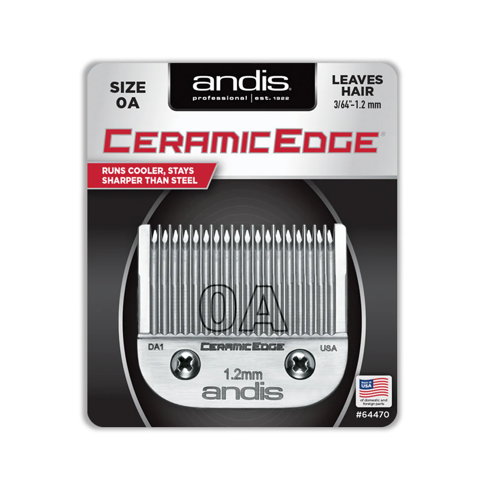 Andis Professional Ceramic Edge Detachable Blade - Size OA - Model #64470