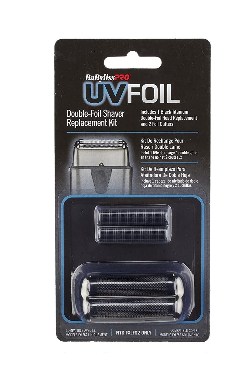 BabylissPro UV Foil Double-Foil Shaver Replacement Kit FXLRF2