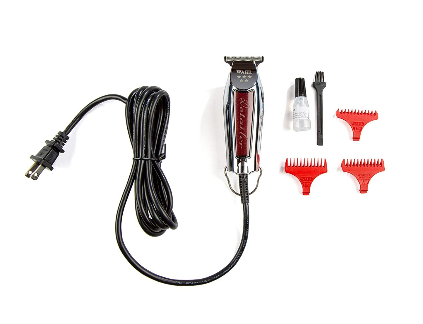 WAHL Professional Corded Detailer - Silver/Red