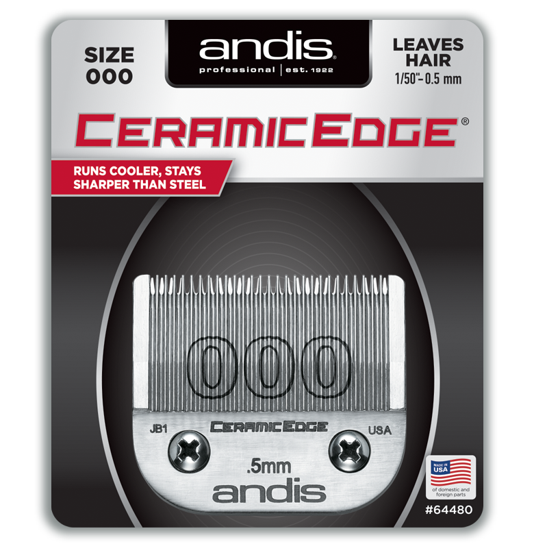 Andis Professional Ceramic Edge Detachable Blade - Size 000