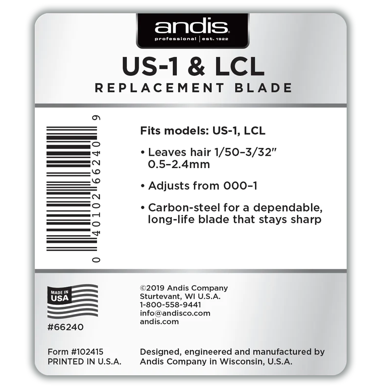 Andis Professional US-1 & LCL Replacement Blade