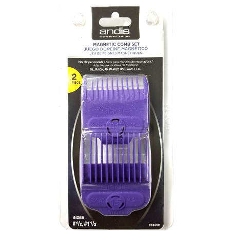 Andis Professional Master Single Magnetic Comb Set - .5/1.5