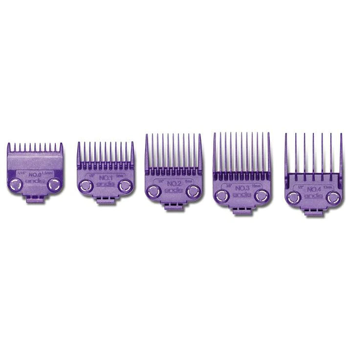 Andis Professional Master Magnetic Comb Set - Small - 5pc.