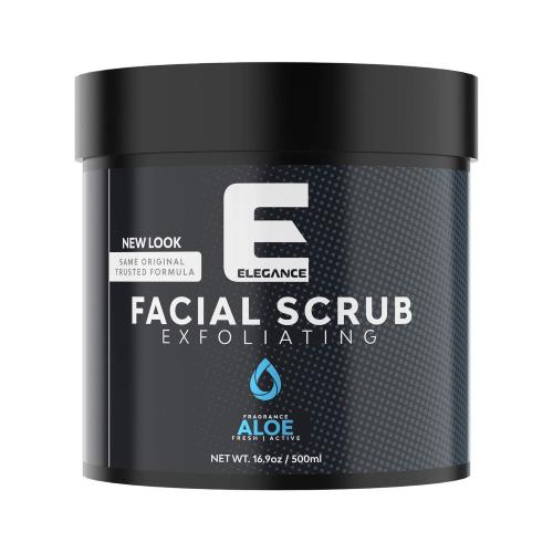 Elegance Cleansing Exfoliating Facial Scrub - Aloe Vera - 500ml