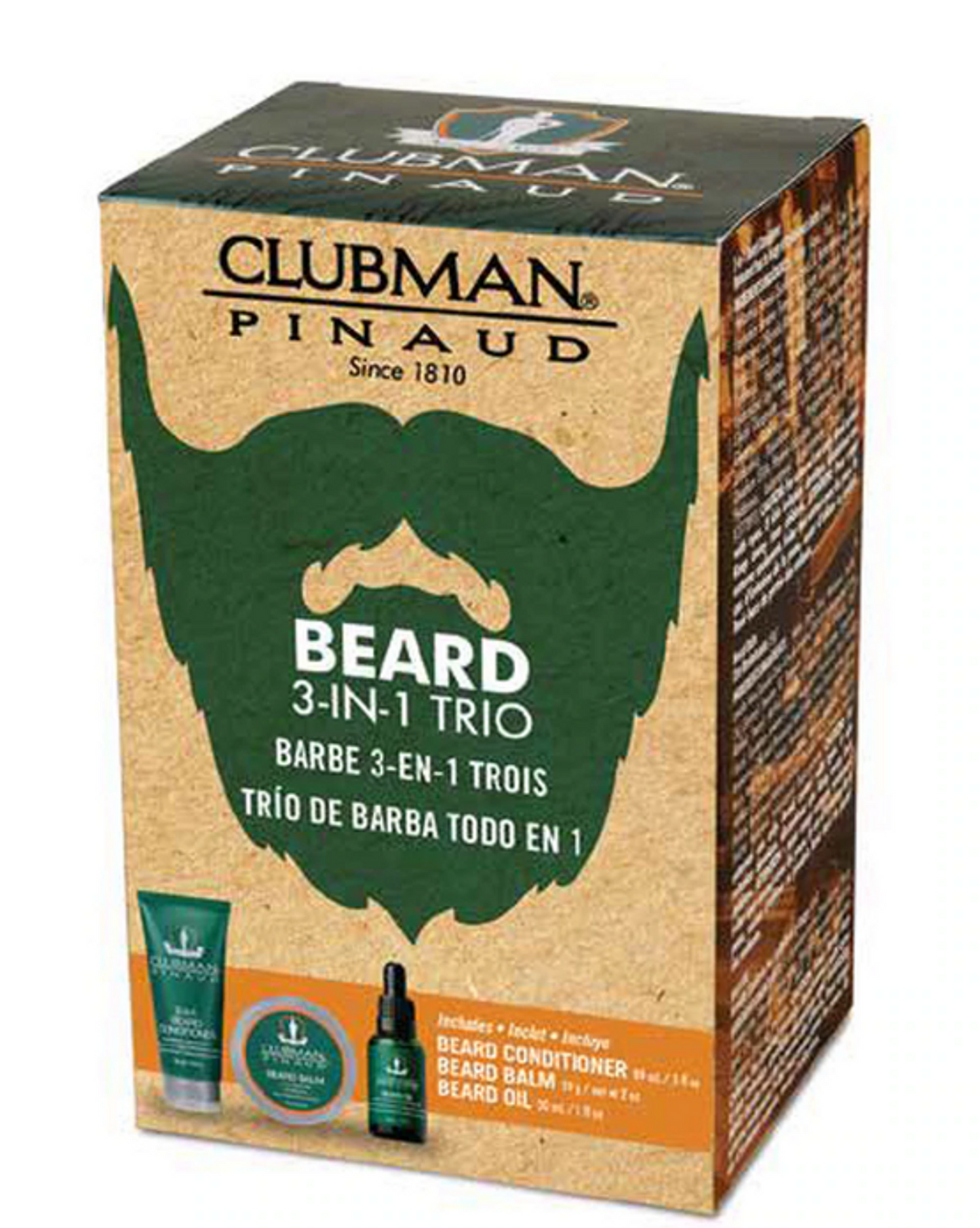 Clubman Pinaud Beard Grooming Kit