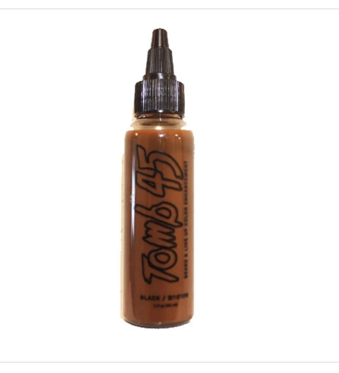 Tomb 45 Beard and Line Up Color Enhancement - Black/Brown - 2oz.