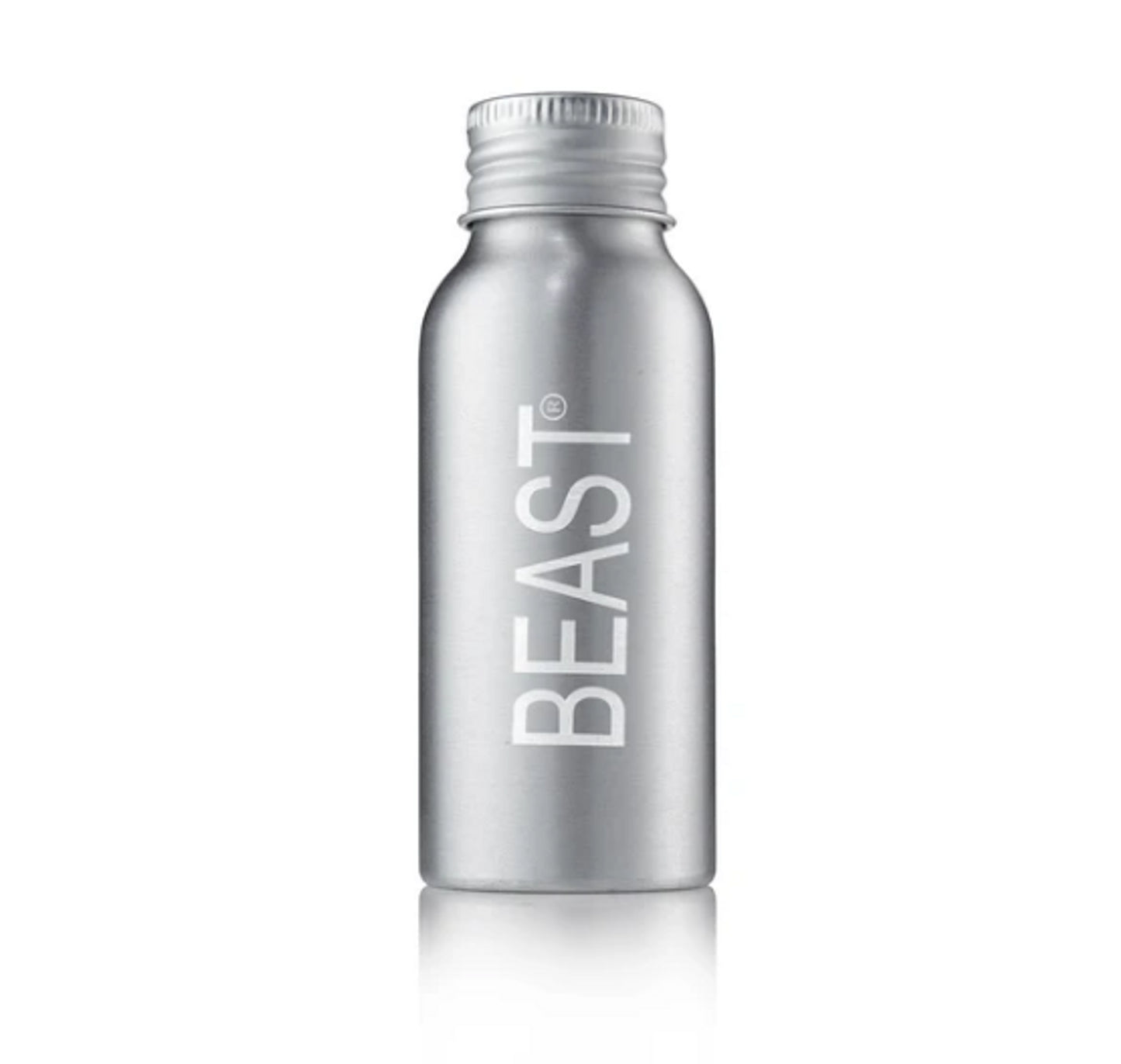 Beast Brands Travel Size Bottle - Silver