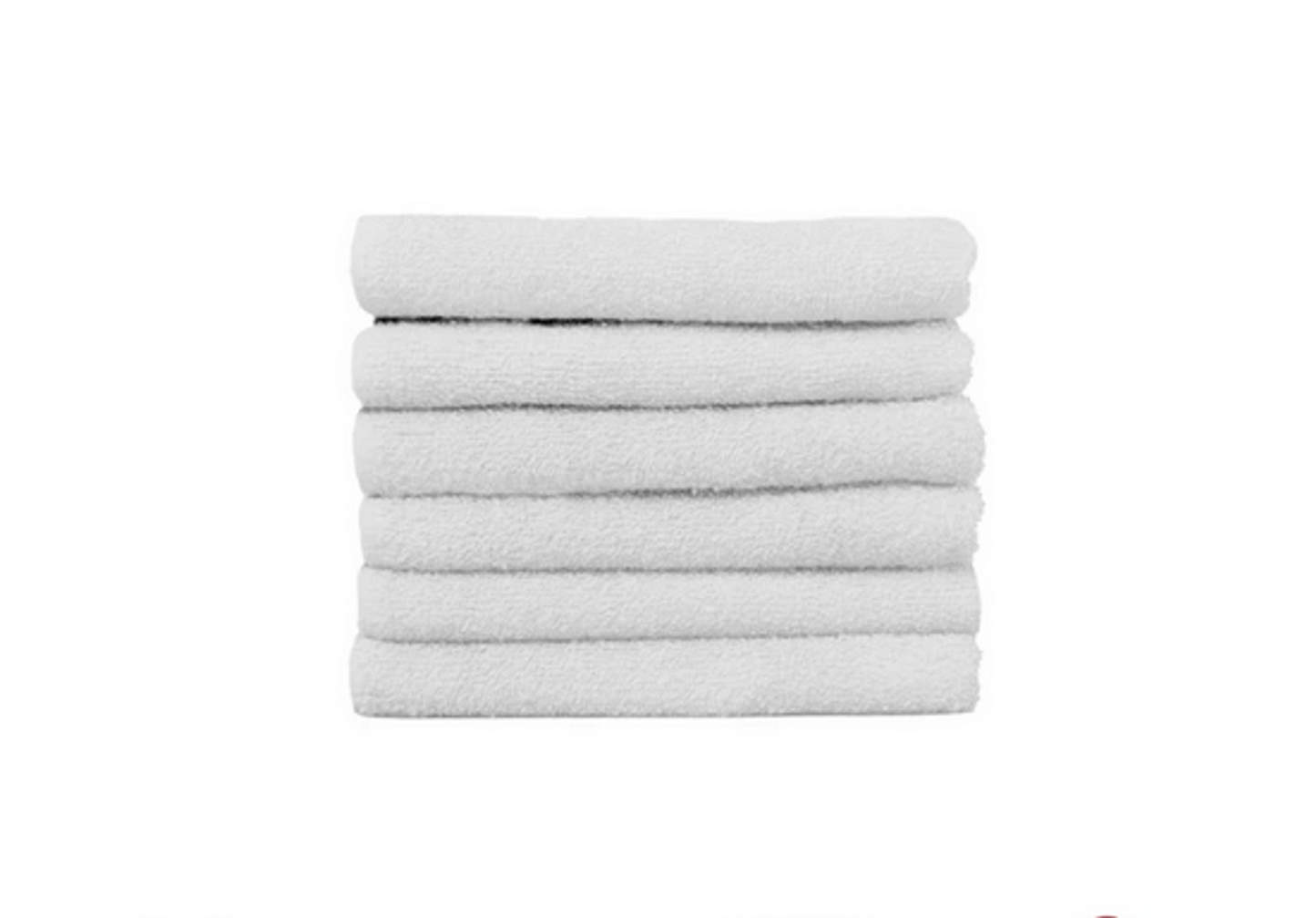 Partex Edge Bleach Guard Towels - White - Large - 12pk.