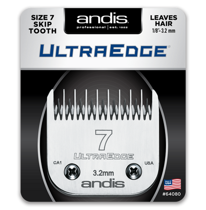 Andis Professional Ultra Edge Size 7 Skip Tooth Replacement Blade