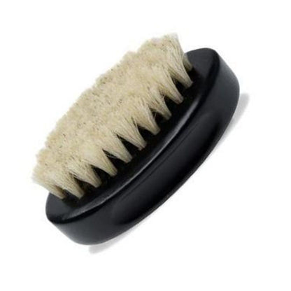 Black Ice Professional Beech Wood Handle Beard Palm Brush - Soft