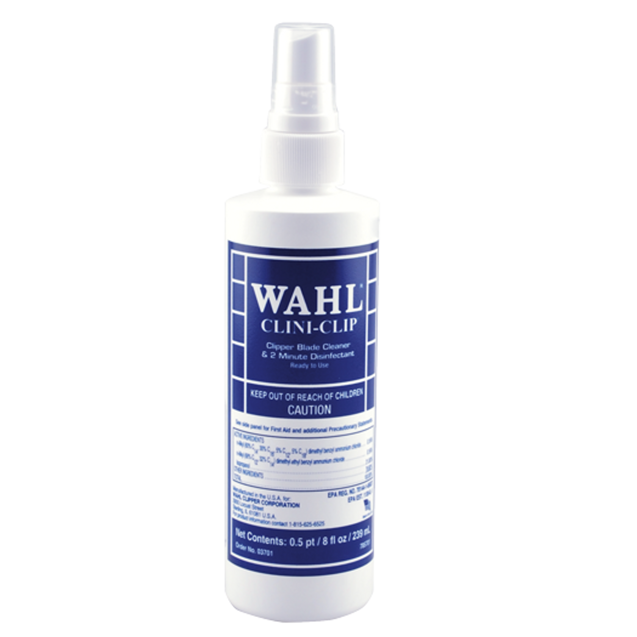 Wahl Professional Clini-Clip Blade Disinfectant and Cleaner - 8oz.
