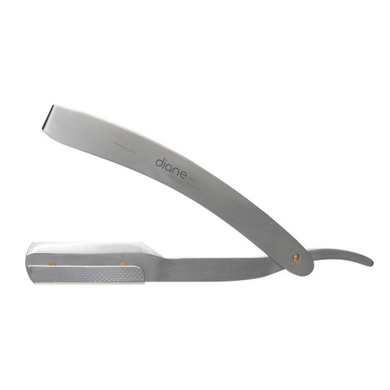 Diane Deluxe Stainless Steel Straight Razor - Silver