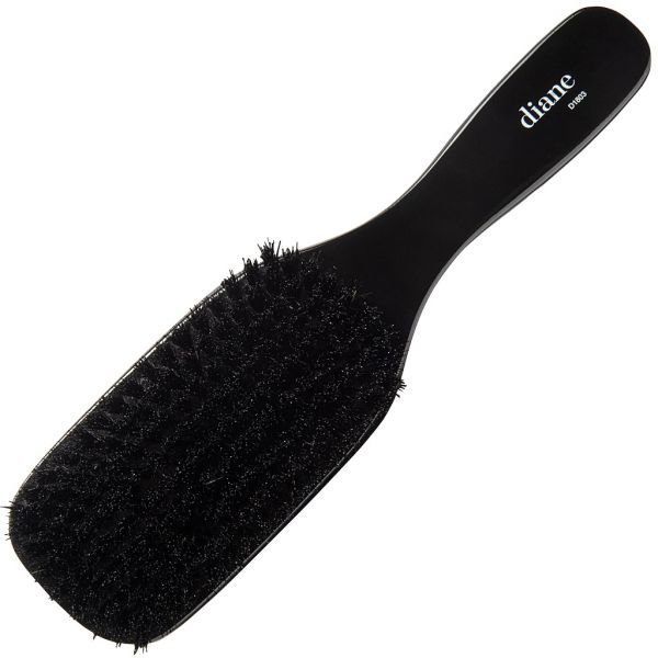 Diane Men Luxe 100% Boar Wave Brush - Soft / Black - #D1803