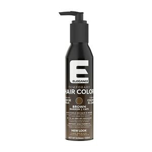 Elegance Temporary Hair Color - Brown - 120mL