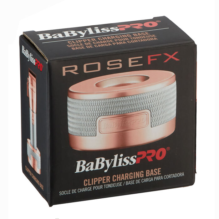 BaByliss Professional FX Clipper Charging Base - Rose Gold