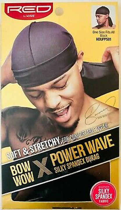 Red by Kiss Bow Wow x Power Wave Lit Silky Durag