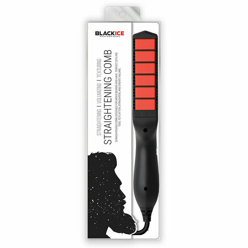 Black Ice Professional Beard Straightening Comb
