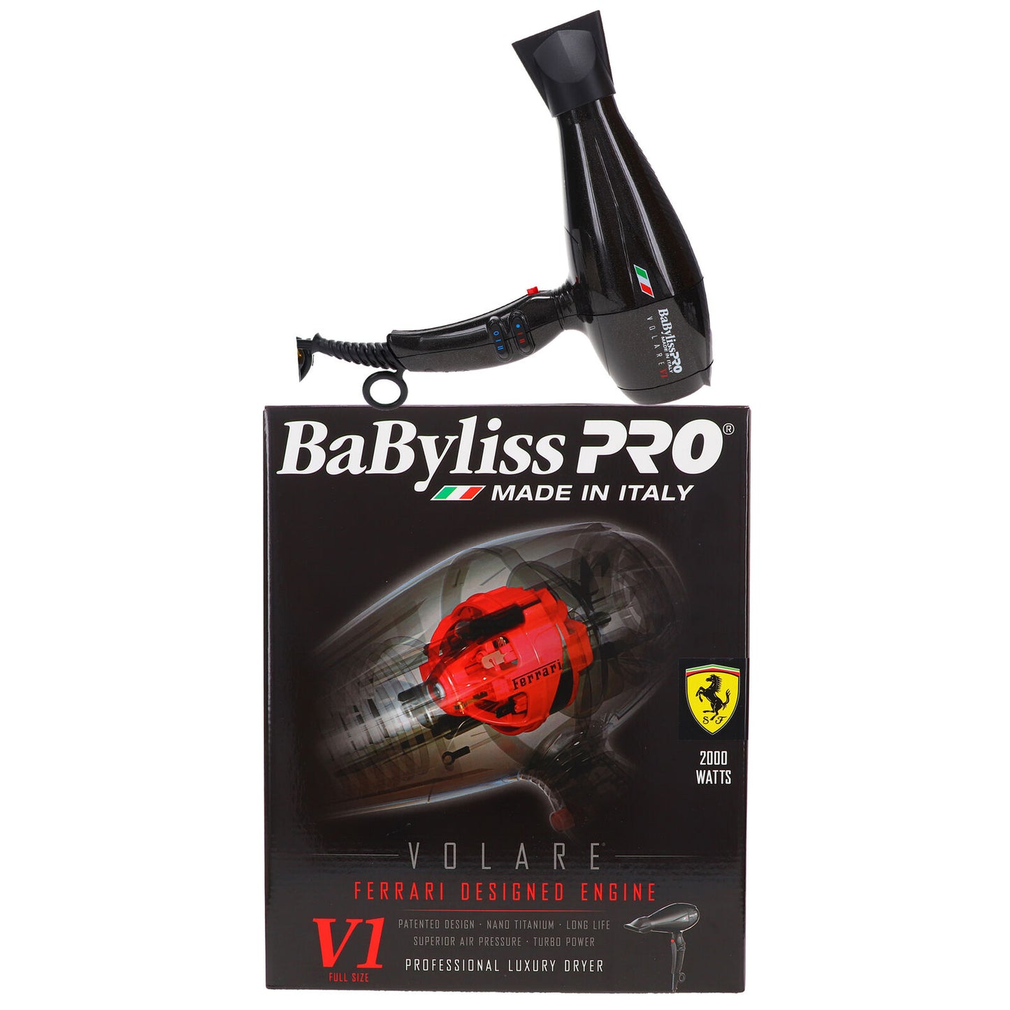 BaByliss Pro Volare V1 Professional Luxury Dryer - Black
