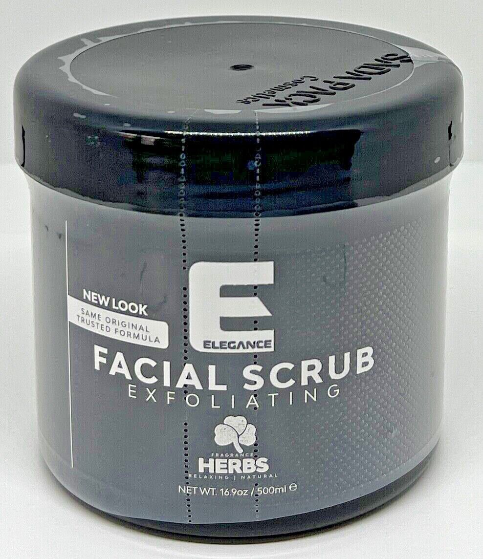 Elegance Cleansing Exfoliating Facial Scrub - Mixed Herbs - 500ml