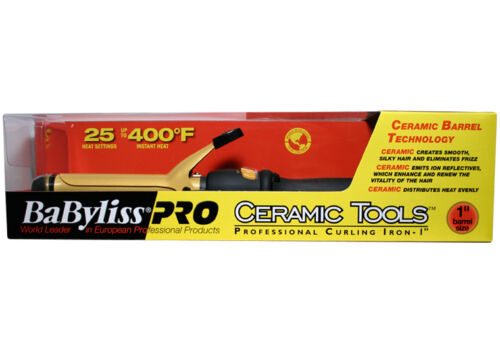 BaByliss Pro Ceramic Tools Spring Curling Iron - 1in.