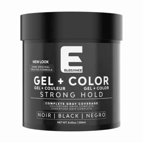 Elegance Gel Plus Color - Black - 250ml