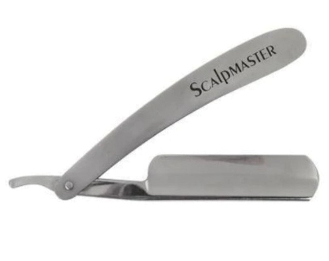 Scalpmaster Professional Stainless Steel Deluxe Shaving Razor - Silver