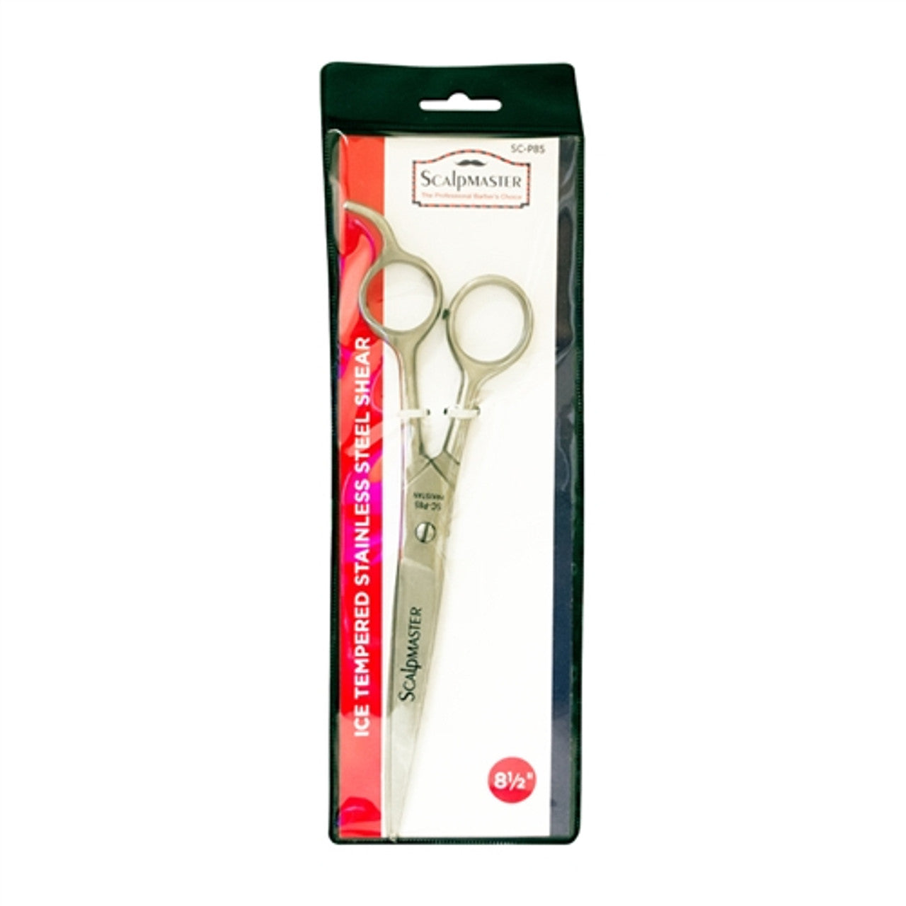Scalpmaster Professional Ice Tempered Stainless Steel Shear - 8.5in.