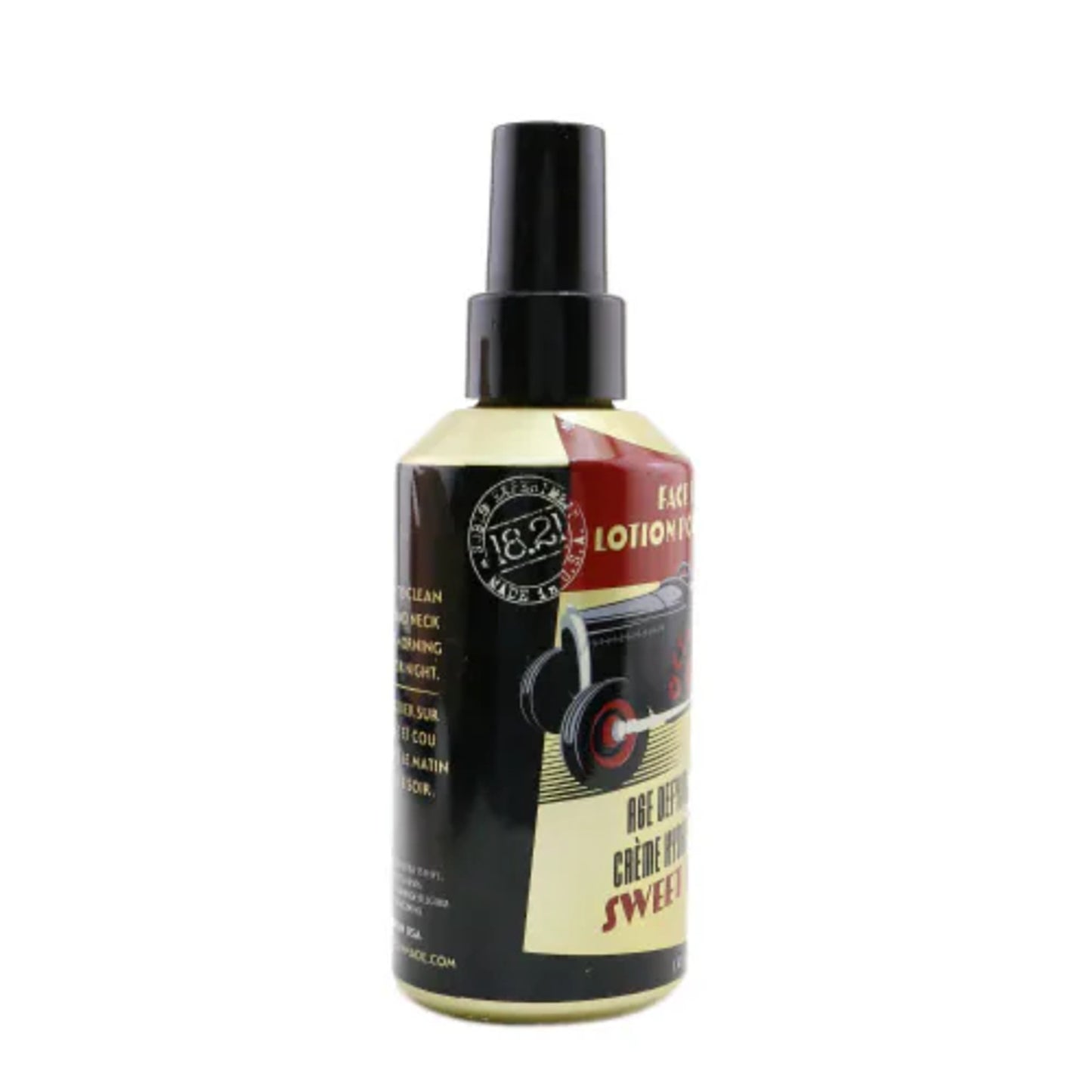 18.21 Man Made Octane 100 Face Lotion - Sweet Tobacco - 3.4oz
