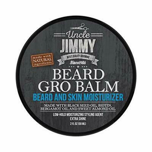 Uncle Jimmy Beard Gro Balm - 2oz