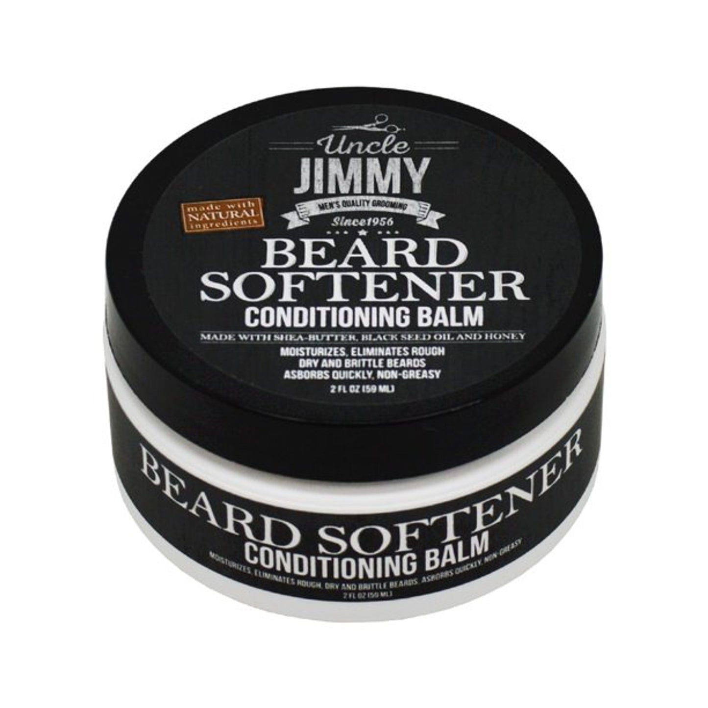 Uncle Jimmy Beard Softener Conditioning Balm - 2oz